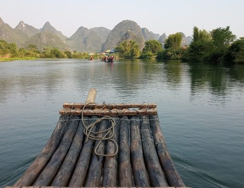 Guilin, Yangshuo e la gita in zattera di Bambù